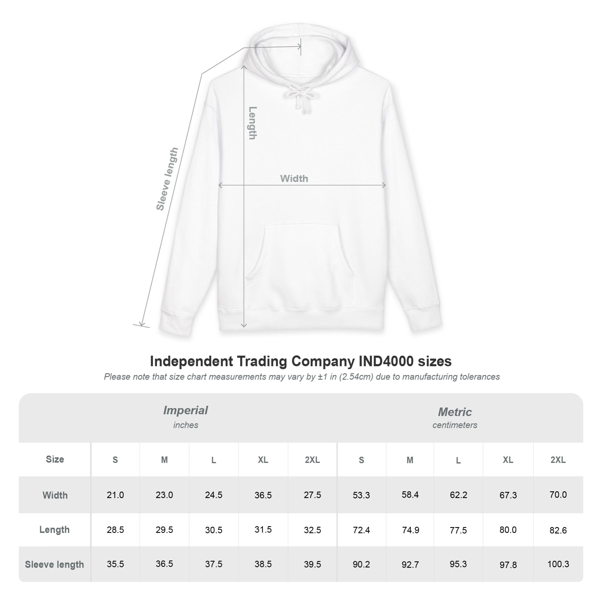 POWER&FULL Essential Hoodie