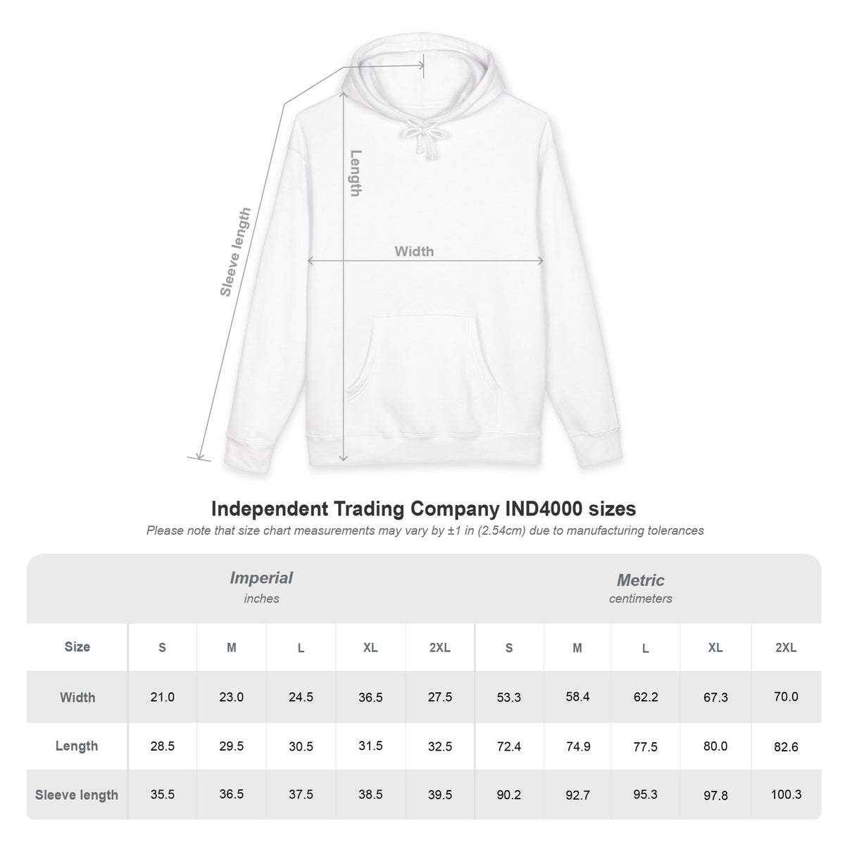 POWER&FULL Essential Hoodie